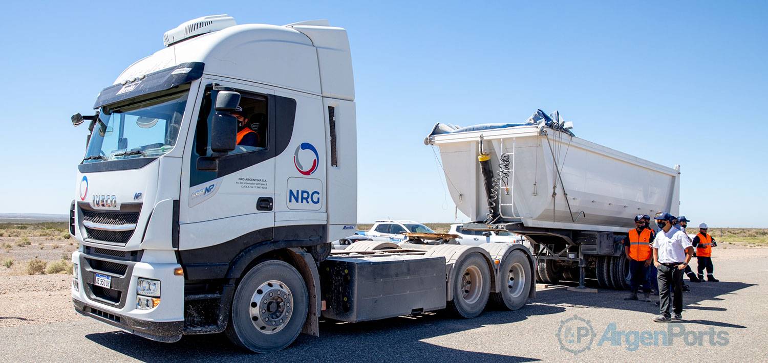 camion puerto bahia blanca